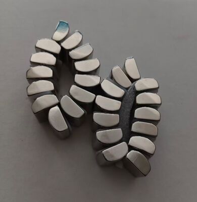 Buy Custom N52 Grade Neodymium Magnet with One Side Flat One Side Curved Design for High Corrosion Resistance online manufacture