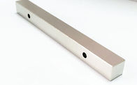 Bar Shaped N50 Neodymium Custom Rare Earth Magnets With Two Screw Holes