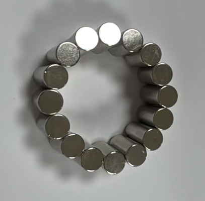 Buy N42 Neodymium Cylinder Magnet 10mm dia. x 20mm thick Diametrically Magnetized (2-Pole) online manufacture