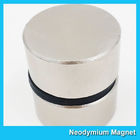 Zinc Plated Galvanized Hard Industrial Neodymium Magnets Disc D50 x 15 mm Size
