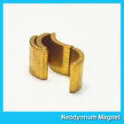N38 N50 Neodymium Magnets Rare Earth Permanent Magnet NdFeB Gold Coating Customized Specially