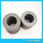 Hard Ferrite Industrial Strength / Durable Round Ceramic Magnet Rings