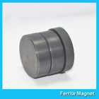 Custom Permanent Ceramic Ferrite Magnets Round Disc Shaped For Speaker D18 x 5mm