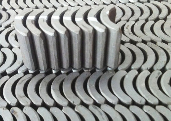 Buy Customized Size High Magnetic Performance Corrosion Resistant Ferrite Arc Magnet for EPS Motor online manufacture
