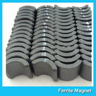 Industrial Ferrite Arc Magnet For PMSM Motor ROHS SGS ISO9001 Certification