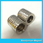 Multipole Radial Magnetization N45 Neodymium Magnets Ring Shaped for Speaker / Sensor / Buoys