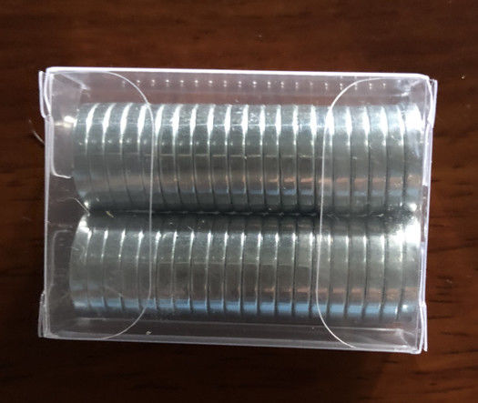 N35 D13 X 2mm CrZn Ndfeb Disc Magnet High Strength Packed In Plastic Tube