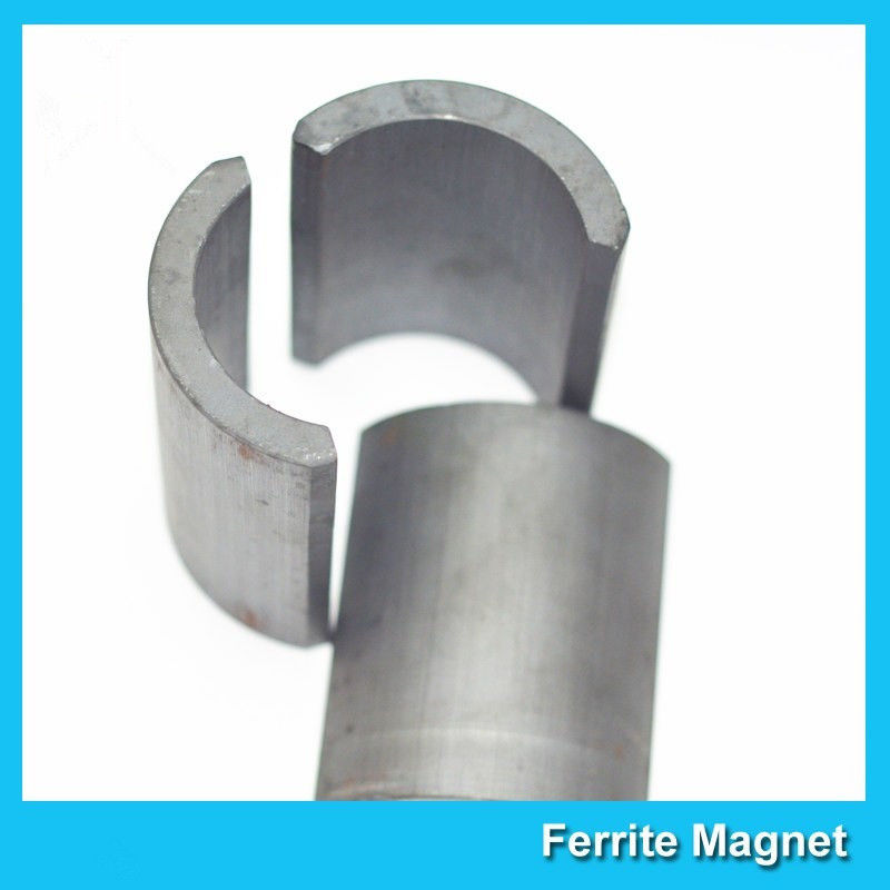 Rare Earth Permanent Ferrite Arc Magnet For Ceiling Fan Brushless DC Motor