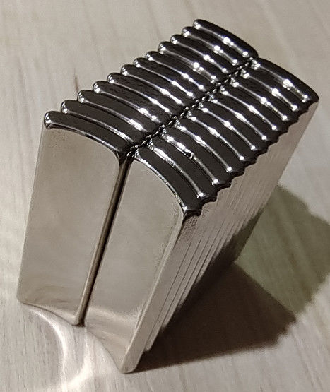 Arc NdFeB Industrial Neodymium Magnets For Spur Gearboxes