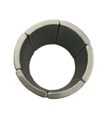 Neodymium Arc Segment Magnets / Curved Neodymium Magnets For Rotors